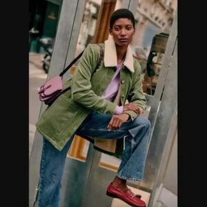 Sezane Shearling Will jacket